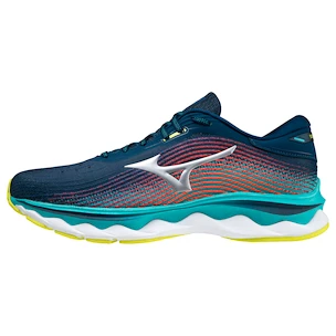Herren Laufschuhe Mizuno  Wave Sky 5 Gibraltar Sea  UK 12