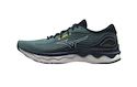 Herren Laufschuhe Mizuno Wave Skyrise 4 Mineral Blue/Snow White/Dress Blues UK 14