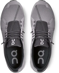Herren Laufschuhe On  Cloud Zinc/White