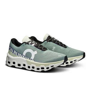 Herren Laufschuhe On Cloudmonster 2 Mineral/Aloe  EUR 43