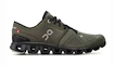 Herren Laufschuhe On  Running Cloud X 3 Olive/Reseda