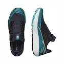 Herren Laufschuhe Salomon THUNDERCROSS Carbon/TahitianTide/Peacock Blue