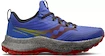 Herren Laufschuhe Saucony  Endorphin TRAIL blue raz/spice  UK 9,5