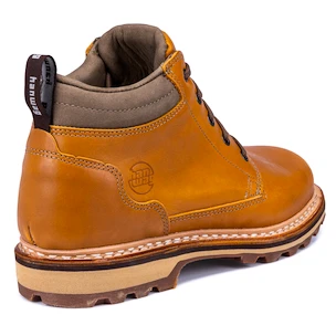 Herren-Outdoorschuhe Hanwag Kofel Mid Special Edition Cognac/Gemse  UK 10