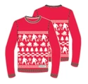 Herren Pullover CCM Holiday HOLIDAY UGLY SWEATER Red