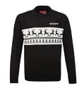 Herren Pullover CCM  UGLY CHRISTMAS SWEATER Black