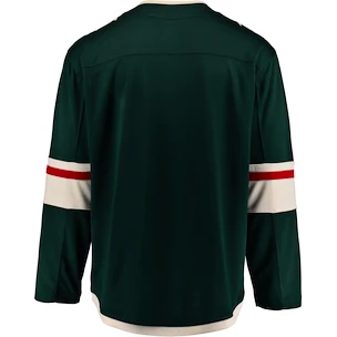 Herren Radtrikot  Fanatics Breakaway Breakaway Jersey NHL Minnesota Wild green domácí