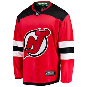 Herren Radtrikot  Fanatics Breakaway Breakaway Jersey NHL New Jersey Devils red home