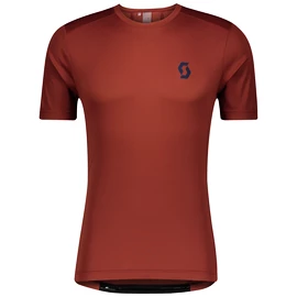 Herren Radtrikot Scott  Endurance 10 S/Sl Rust Red/Midnight Blue