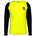 Herren Radtrikot Scott  Trail Progressive L/Sl Sulphur Yellow/Black