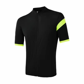 Herren Radtrikot Sensor Cyklo Classic Black/Neon Yellow