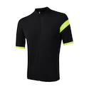 Herren Radtrikot Sensor  Cyklo Classic Black/Neon Yellow S
