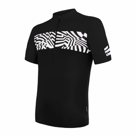 Herren Radtrikot Sensor Cyklo Miles Black