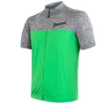 Herren Radtrikot Sensor  Cyklo Motion Grey/Green