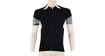 Herren Radtrikot Sensor  Cyklo Race Black/White