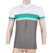 Herren Radtrikot  Sensor  Cyklo Summer Stripe Grey/Green