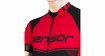 Herren Radtrikot Sensor  Cyklo Team Up Black/Red