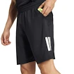 Herren Shorts adidas  Club 3 Stripes Short Black