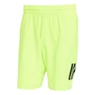 Herren Shorts adidas  Club 3 Stripes Short Lucid Lemon
