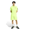 Herren Shorts adidas  Club 3 Stripes Short Lucid Lemon
