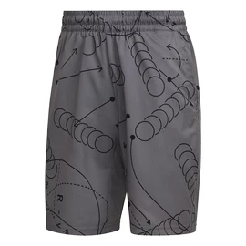 Herren Shorts adidas Club Graphic Short Grey