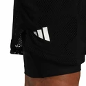 Herren Shorts adidas  Melbourne Tennis Two-in-One 7-inch Shorts Black