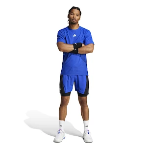 Herren Shorts adidas  Short & Tight Set Lucid Blue L