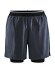 Herren Shorts Craft  Charge 2in1 Stretch Grey