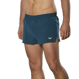 Herren Shorts Mizuno Aero Split 1.5 Short Orion Blue