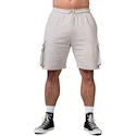 Herren Shorts Nebbia NEBBIA x OLYMPIA Washed Loose Fit Cargo Shorts LEGACY 787 light grey 3XL