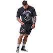 Herren Shorts Nebbia NEBBIA x OLYMPIA Washed Sweat Shorts LEGEND 786 black