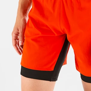 Herren Shorts Salomon Cross Twinskin Shorts Fiery Red