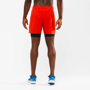 Herren Shorts Salomon  XA Twinskin Short Goji Berry