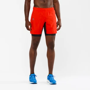 Herren Shorts Salomon  XA Twinskin Short Goji Berry