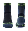 Herren Socken Bridgedale  Trail Run Lightweight T2 Merino Sport ¾ Crew Blue