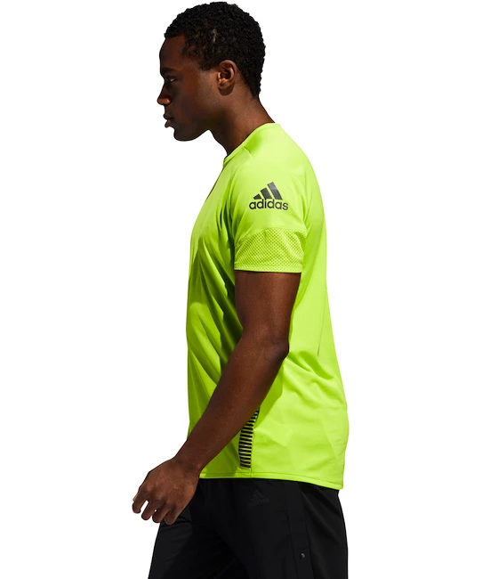 Herren T Shirt adidas 25 7 Rise Up N Run Green Sportega