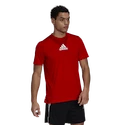 Herren T-Shirt adidas Aeroready 3-Stripes Back Tee Scarlet