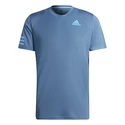 Herren T-Shirt adidas  Club 3-Stripe Blue