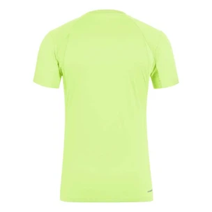 Herren T-Shirt adidas  Club 3 Stripes Tee Lucid Lemon