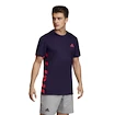 Herren T-Shirt adidas Escouade Purple