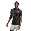 Herren T-Shirt adidas  Freelift Tee Pro Black