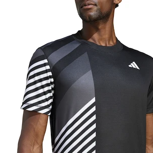 Herren T-Shirt adidas  Freelift Tee Pro Black