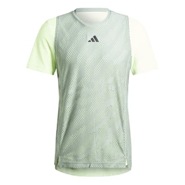 Herren T-Shirt adidas MESH TEE PRO SILGRN/GRESPA