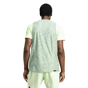 Herren T-Shirt adidas  MESH TEE PRO SILGRN/GRESPA M