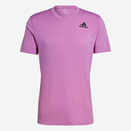 Herren T-Shirt adidas New York Tee Purple