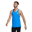 Herren T-Shirt adidas Own The Run Singlet Blue Rush