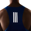 Herren T-Shirt adidas Own The Run Singlet Blue Rush
