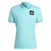 Herren T-Shirt adidas  Paris Freelift Polo Aqua