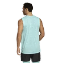 Herren T-Shirt adidas  Paris Sleeveless Aqua