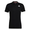 Herren T-Shirt adidas  Tennis Freelift Polo Black XXL